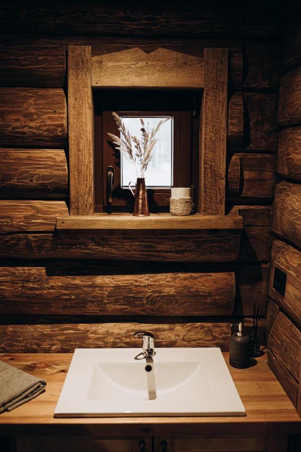 "Gaujmale" Sauna House In Nature Ilkene Exterior photo
